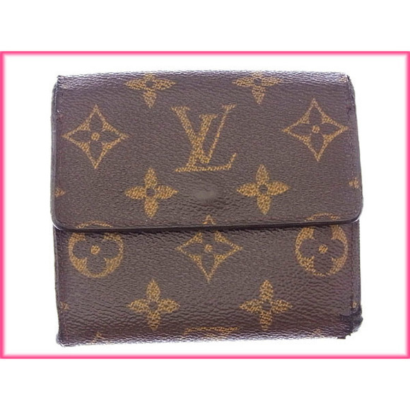 Louis Vuitton Carte Monnaie Wallet Trifold Vieux Porte Brown - Picture 3 of 6